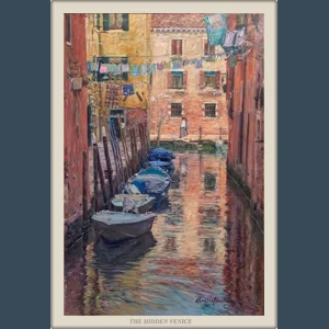 The Hidden Venice- Framed - Christine Hamilton