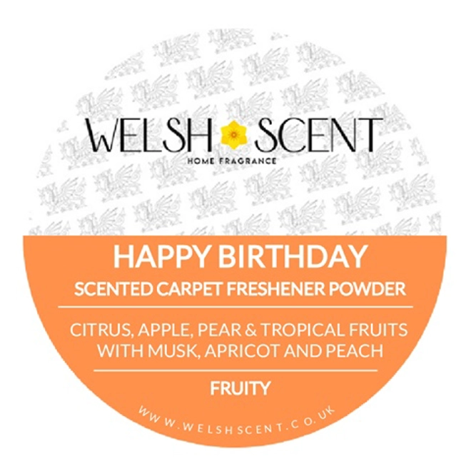 Additional Image for Happy Birthday Carpet Freshener Powde Bag