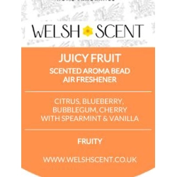 Juicy Fruit Aroma Bead Air Freshener Bag