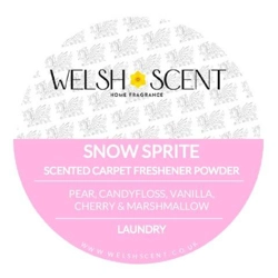 Snow Sprite Carpet Freshener Powder Bag