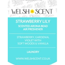 Strawberry :Lily Aroma Bead Air Freshener Bag