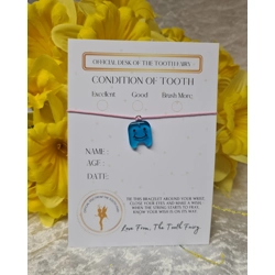 Tooth Fairy Wish Charm - Blue