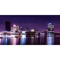 Toledo Skyline at Night