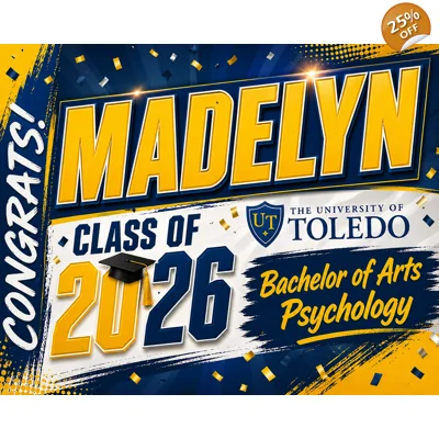 College Grad Sign