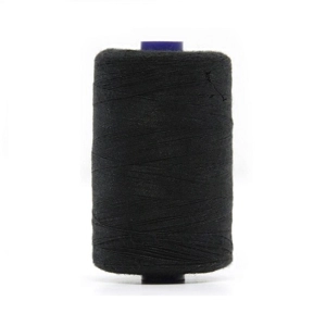 Hemline Polyester Thread 1000m Black