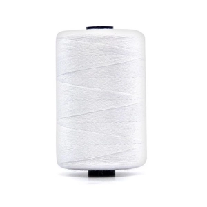 Hemline Polyester Thread 1000m White