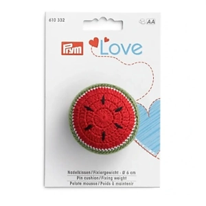 Prym Love Pin Cushion/Fixing Weight Watermelon