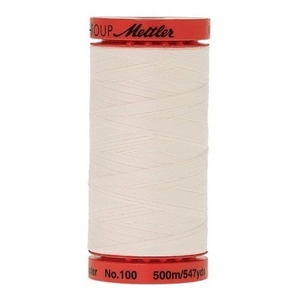 Mettler Metrosene Polyester 500m Colour 1000 Eggshell