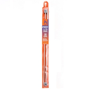 Pony Anodised Knitting Needles 30cm 3.25mm