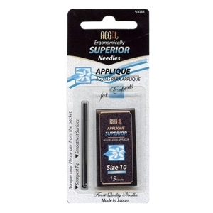 Regal Superior Applique Hand Needles Size 10