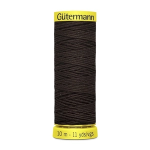 Gutermann Elastic Thread 4002 Chocolate