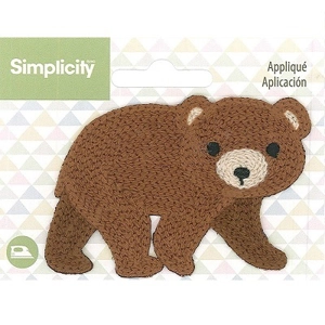 Baby Bear Iron On Applique