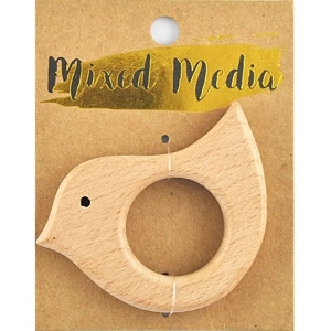 Wooden Ring Natural Beechwood