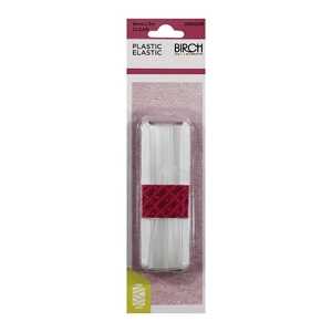Birch Plastic Clear Elastic 9mm x 3m