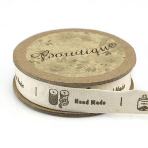Bowtique Cotton Ribbon 15mm x 5m Hand Made Sewing