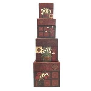 Legacy Decorative Nesting Gift Boxes Set of 4