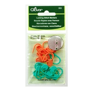 Clover Locking Stitch Markers No 353