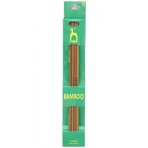 Pony Bamboo Double Point Knitting Needles 20cm 3.50mm