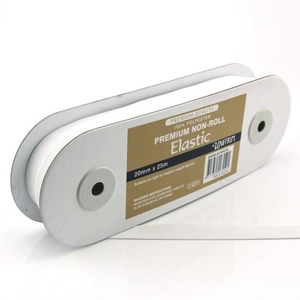 Uni-Trim Non-Roll Elastic 20mm