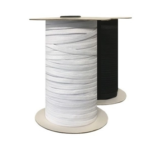 Knitted Elastic 6mm white or black