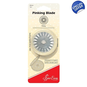 Sew Easy Rotary Cutter Pinking Blade 45mm