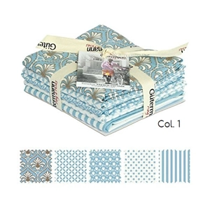 Gutermann Fabric Fat Quarter Bundle French Cottage 1