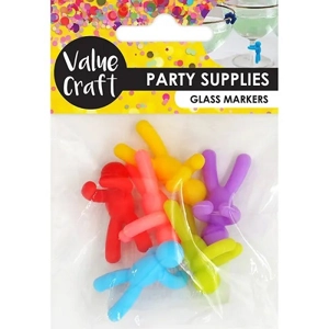 Wine Glass Markers Little People 6pcs