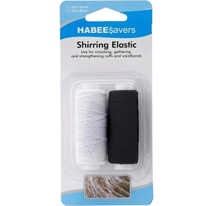 Habee Savers Shirring Elastic 2 x 20m