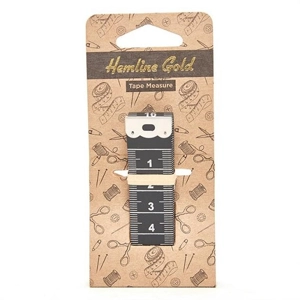 Hemline Gold Tape Measure 150cm
