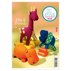 Kwik Sew K116 Giraffe, Hippo and Elephant Stuffed Toy