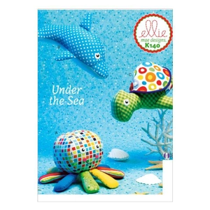 Kwik Sew K140 Octopus Dolphin and Turtle Stuffed Toy