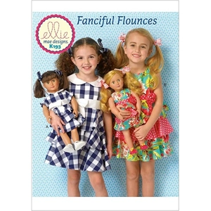 Kwik Sew K193 Childrens Girls and Dolls Dresses
