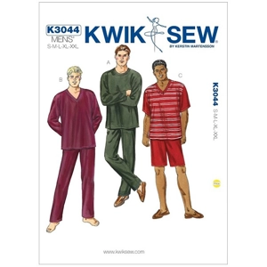 Kwik Sew K3044 Mens Pyjamas