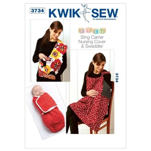 Kwik Sew K3734 Swaddler, Sling Carrier & Nursing Cover