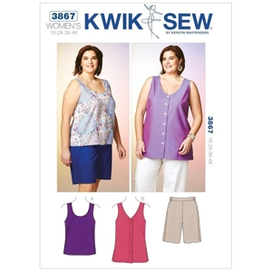 Kwik Sew K3867 Womens Shorts