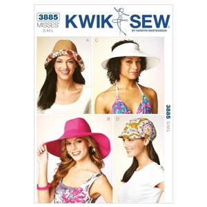 Kwik Sew K3885 Hats in Four Styles