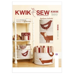 Kwik Sew K3938 Round Nesting Baskets in Five Sizes