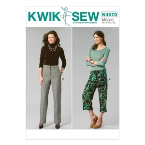 Kwik Sew K4070 Misses Straight Leg Pants