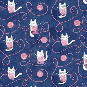 Dear Stella Kitty Knitting 110cm x 25cm