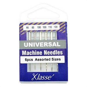 Klasse Universal Machine Needles Assorted Sizes