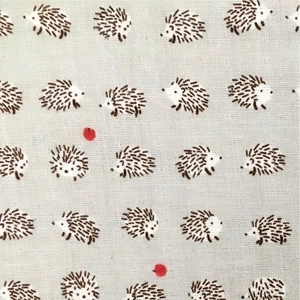 Kokka Double Gauze Hedgehog 108cm x 25cm