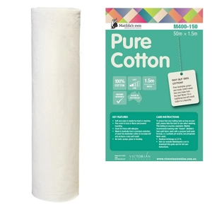 Matilda's own Cotton Batting 150cm x 50cm