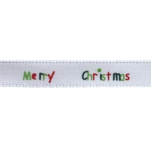 Sullivans Christmas Ribbon 6mm Merry Christmas