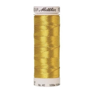 Mettler Metallic 100m Colour 0490 Bright Gold