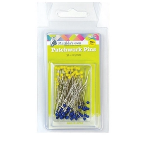 Matilda's own Patchwork Pins 36mm x 0.50mm