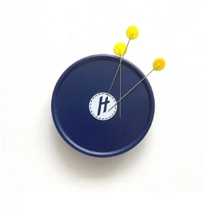 Hemline Magnetic Pin Holder Navy