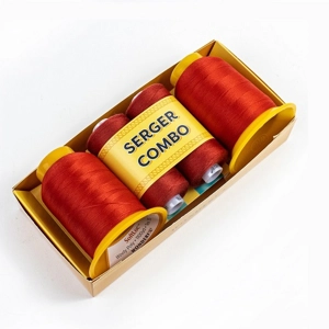 WonderFil SoftLoc Overlocker Thread Pack Red