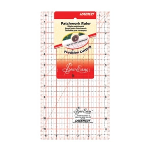 Sew Easy Patchwork Ruler 12 x 6.5in