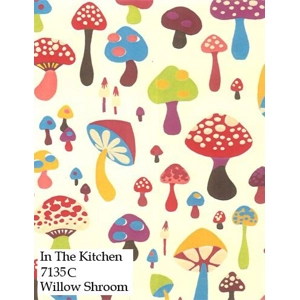 Willow Shroom Fabric Alexander Henry 112cm x 25cm
