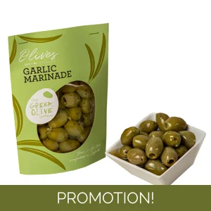 Garlic Marinade Olives